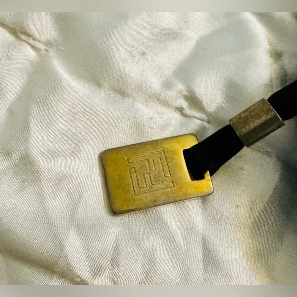 Fendi Brown Velvet Monogram Clutch - Picture 12 of 16